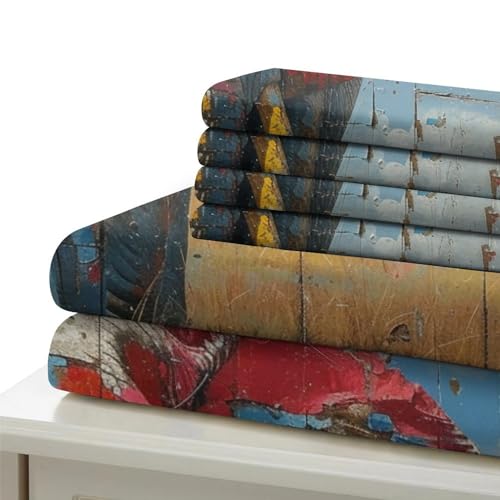 Housse de couette éléphant 3D en microfibre douce et résistante pour lit double - 6