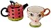 Appletree Design Shoes On Her Mind Tea for One Set, Teapot Rests on Top of Tea Cup, 8-Inch