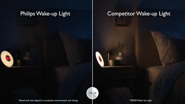 Philips SmartSleep Wake-up Light, Colored Sunrise and Sunset