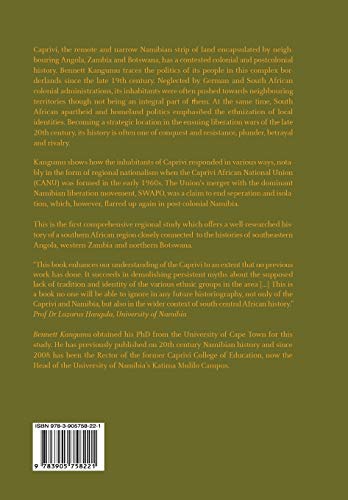 Contesting Caprivi: A History of Colonial Isolation and Regional Nationalism in Namibia