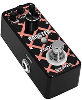 Koogo Booster Pedal Clean Boost Effect With Bass&Treble Boosting Effector …