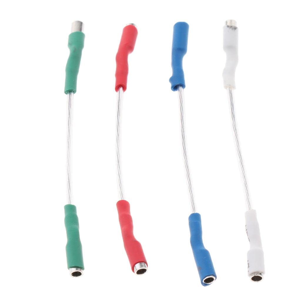 MERISHOPP® 4 Pieces Turntable Cartridge Headshell Wires|Consumer Electronics | TV, Video & Home Audio |4 Pieces Turntable Cartridge Headshell Wires