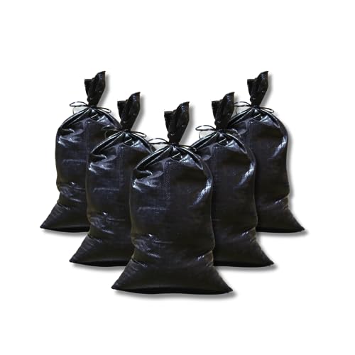 DURASACK Heavy Duty Sand Bags with Tie Strings Empty Woven ...