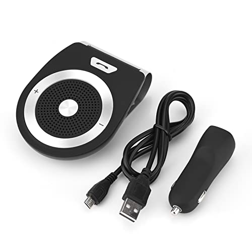 Annadue Altavoz portátil inalámbrico con Bluetooth, reducción de Ruido, Bluetooth para Coche, Manos Libres, Soporte para Dos teléfonos, Modo de Espera superlargo, para teléfono móvil
