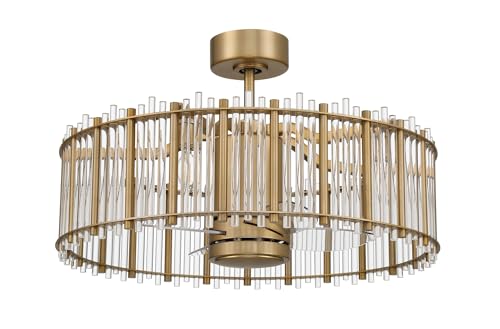 Craftmade Reveal 24 inch Satin Brass Fandelier