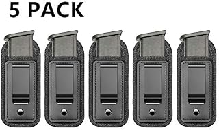 TACwolf 5 Pack IWB Inside Waistband Pistol Handgun Magazine Holster Pouch for Concealed