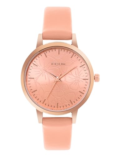 FCUK Analog Rose Gold Dial Womens Watch-FK00036A (B0CQ221PZN) Amazon Price History, Amazon Price Tracker