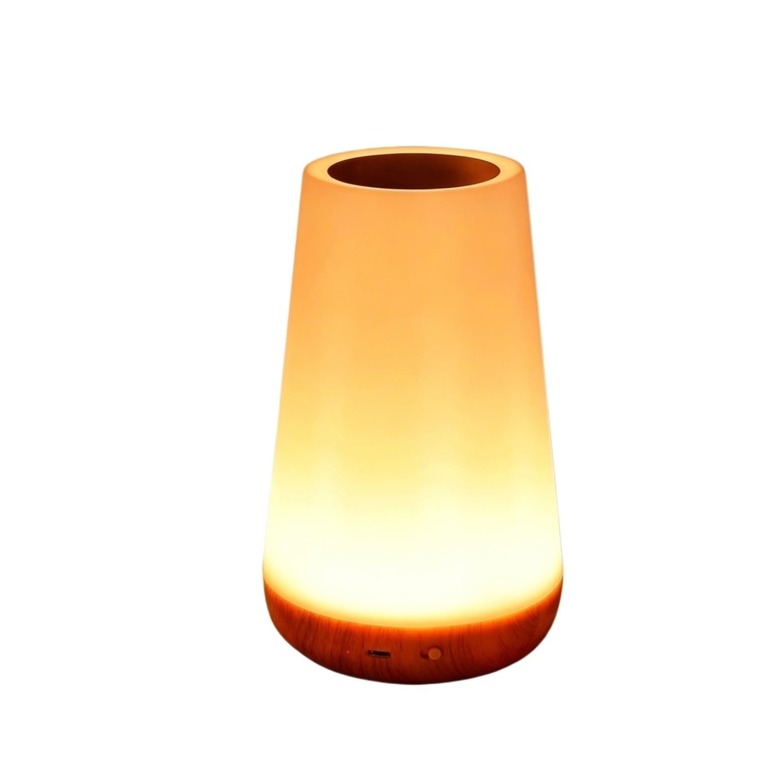 CKAFZMYJQBT 13 Color Changing Night Light RGB Remote Control Touch Dimmable Lamp Portable Table Bedside Lamps USB Rechargeable Night Lamp