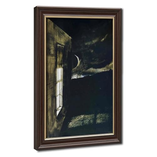 Croissant de lune réaliste américain Andrew Wyeth pour habiller un mur vide avec élégance