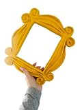 Friends Peephole Frame/Yellow Door Frame/Purple Door Decor/Friends Merchandise/Monica Peephole/Pop Culture Nerdy Home (11.5 inches)