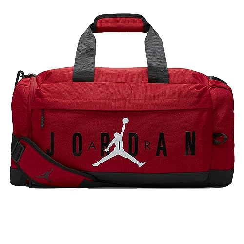 Jordan Air Duffle Rose et Noir - Sac de Sport 26x41x28 cm