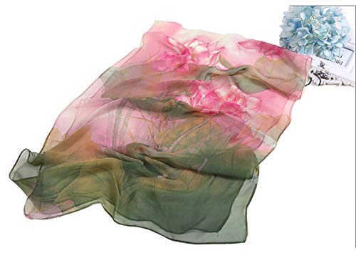 Scarfs for Women Lightweight Print Floral Pattern Scarf Shawl Fashion Scarves Sunscreen Shawls4