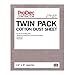 Price comparison product image ProDec Contractor 2 pk 12ft x 9ft Cotton Dust Sheet for Decorating, Carpet Protector, Washable Drop Cloth, Paint Shield, Painting Sheets, Heavy Duty Dust Sheets for Furniture, Paint Cloth