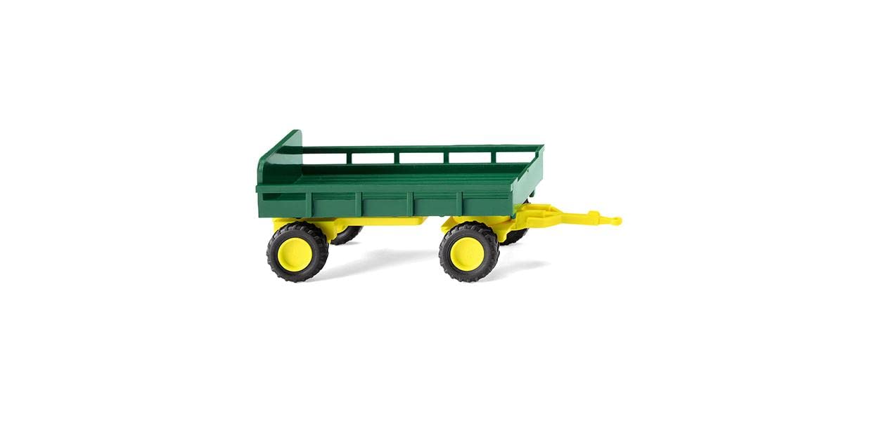 Wiking 086904 Agricultural Trailer Green Yellow Gauge H0 1:87