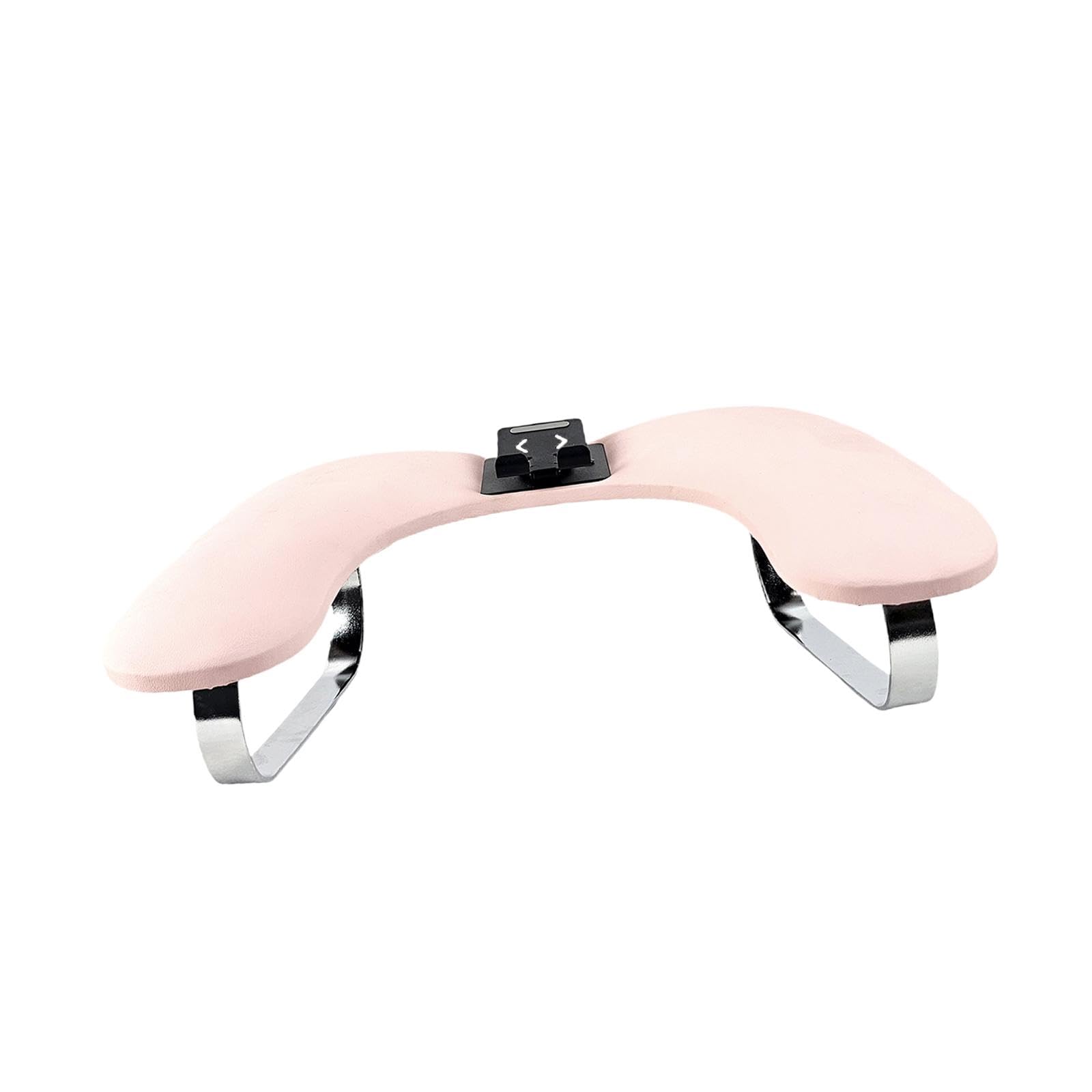 Poggiabraccia per Manicure, Cuscino Morbido per La Mano, Poggiabraccia Elegante con Supporto per Telefono, Cuscinetto per Unghie per Estetiste, Rosa