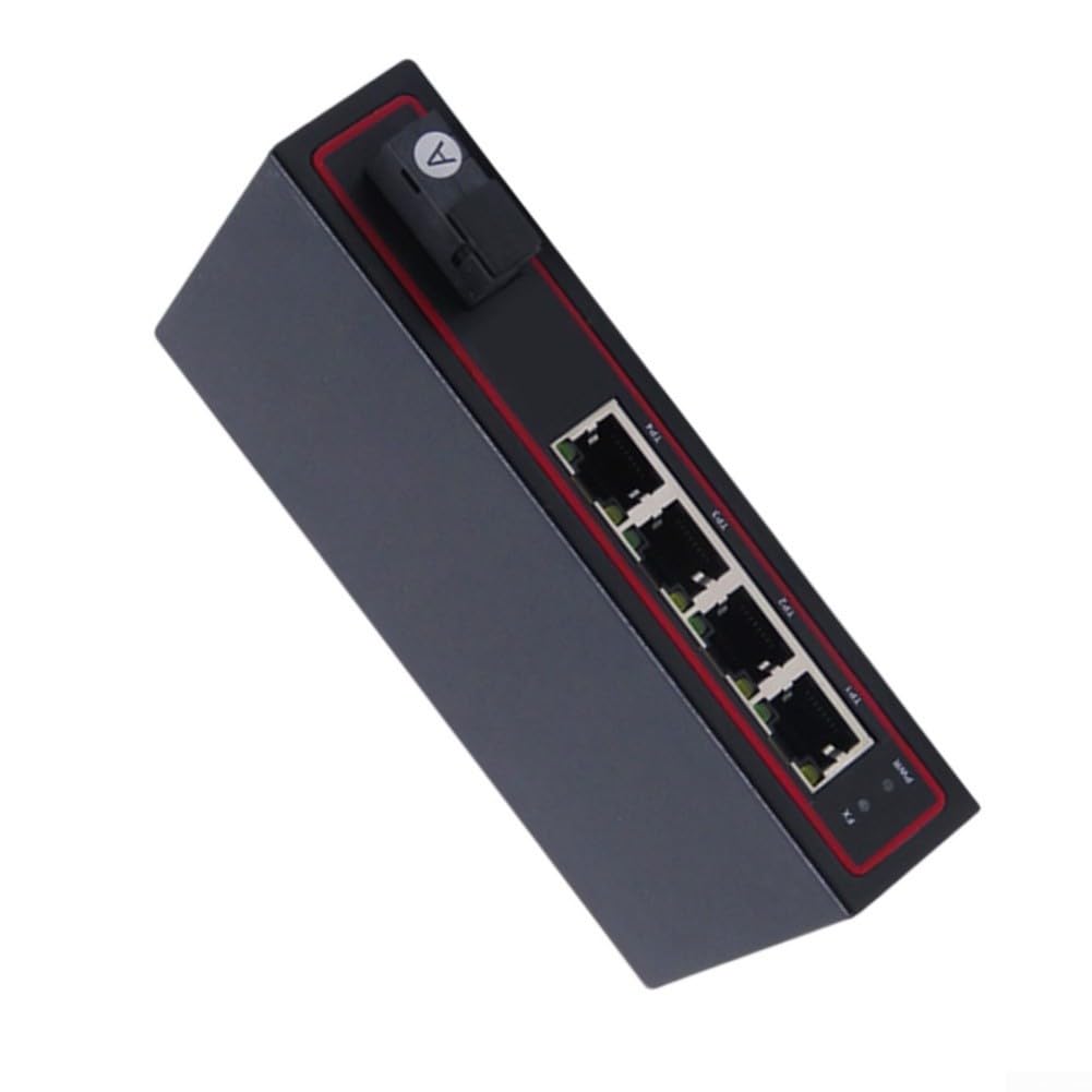 Gigabit industriale per l'industriale del metallo dei porti RJ45 del | per anello autorigenerante rsr, bypass automatico dei guasti, monitoraggio ininterrotto della sicurezza