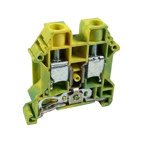 International Connector Dinkle Dk10N-Pe Din Rail Terminal Ground Block Parafuso Tipo Ul 6-16Awg, Pac