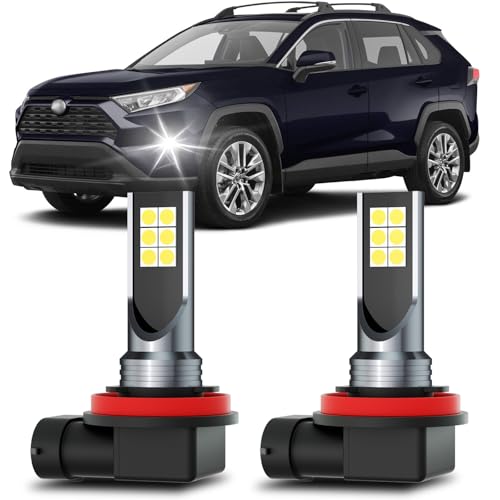 XFLHEHD 2Pcs RAV4 Fog Light Bulbs