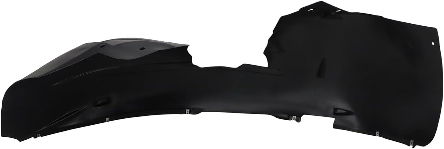 TRQ Driver-Side Front Inner Fender Liner (Direct Fit)