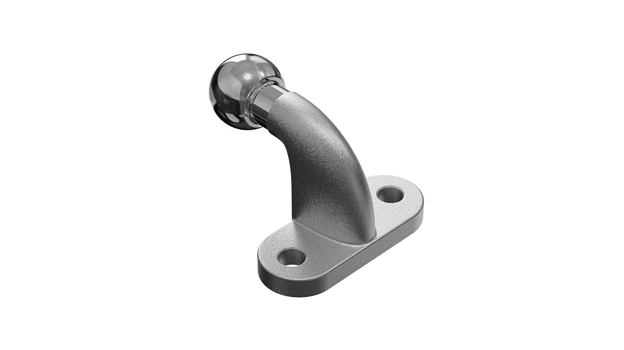 Unitec Hitch Ball 50mm for Tow Bar Alternatively as AHK Bike Rack for Wall up to 3.5 tonnes
