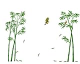 schlafzimmer dekorieren tipps Material: PVC Drawihi Grüne Bambus wandaufkleber kreative Wohnzimmer Schlafzimmer Studie dekorieren Aufkleber wohnaccessoires