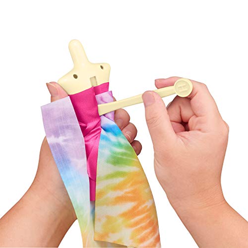 Bandai – Harumika – Designer-Set – Thema New Age Tie & Dye – Bastelset – Kreiere ohne Nadel und Faden Deine eigene Mode – 40415