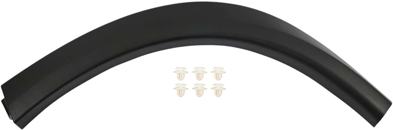788736RR1A Rear Bumper Wheel Opening Molding Trim Driver Side Compatible with Nissan Rogue 2021 2022 2023 Replace 78873-6RR1A Bumper Molding Black Wheel Left Side
