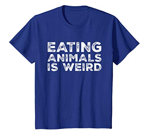 Eating Animals Is Weird T-Shirt - Vegan Vegetarian Funny Tee