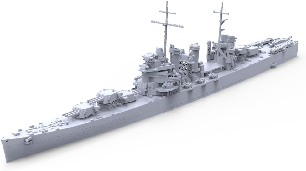 MRY-SFW 1/1800 Military Model USA Brooklyn Light Cruiser (CL-40), 1941 Waterline Edition