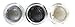 Grace My Face Minerals Glamour Eye Shadow, Smokey Trio