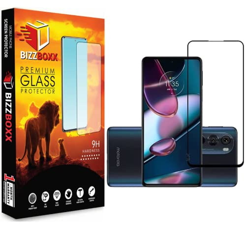 Image of Tempered Glass for Motorola Edge Series | Edge-to-Edge Protection | 9H Hardness | Easy Installation Kit (Pack of 1)