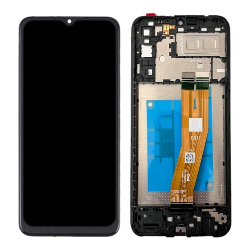 Screen Replacement LCD Display Touch Digitizer Assembly for Samsung Galaxy A04E A042 SM-A042F SM-A042M (with Frame)