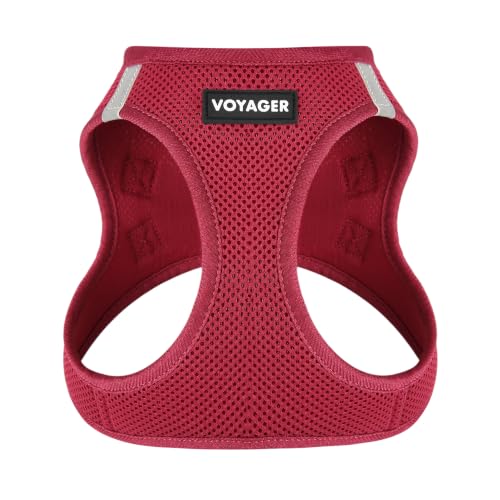 Image of Voyager Step-in Air Dog Vest Harness - Burgundy, X-Large