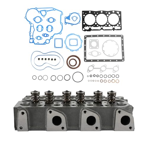 Frezon Cabeça de cilindro completa + junta para tratores KUBOTA: 2400HST-D, B2400HST-E, B2410HSD, B2