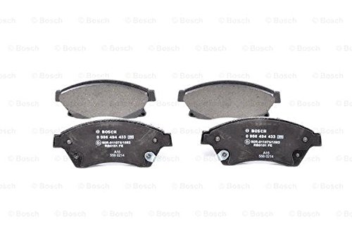Bosch BP1355 - Pastiglie Freni Auto, Asse Anteriore - Qualità Bosch - Riduzione Del Rumore E Della Polvere - Certificazione ECE-R90 - Senza Rame - 1 Confezione Da 4 Pastiglie - 7