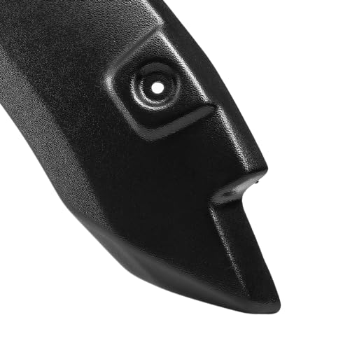 Zoncar 4Pcs Fender Flares Kit Compatible for 2009-2018 Dodge Ram 1500; 2019-2020 1500 Classic,Pocket-Riveted Style Paintable Wheel Fender Flares Cover Kit, Front and Rear, Matte Black by ZonCar - Image 6