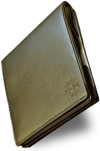 Amazon | [EDISON LAB] 極薄7mm 二つ折り財布 メンズ レディース 薄い