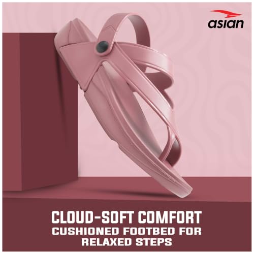 Image of ASIAN Women's INDIGO-09 Comfortable & Light Weight Clogs for Women | Stylish & Anti-Skid Chappals for Adult | Waterproof & Everyday Use Slipper Floats for Girls and Ladies
