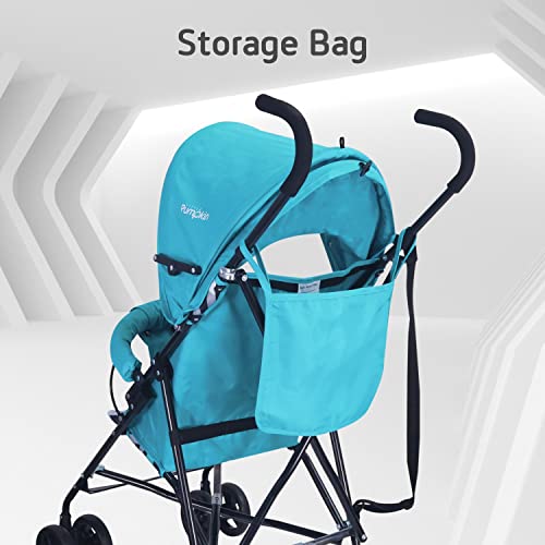 Image of Little Pumpkin by R for Rabbit Baby Stroller and Pram for Baby /Newborn- Buggy for Kids | Easy Foldable and Carry | Kid Age 0-2 Years (Blue)