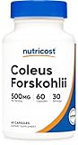 Nutricost Coleus Forskohlii 500mg, 60 Capsules - Maximum Strength Formula