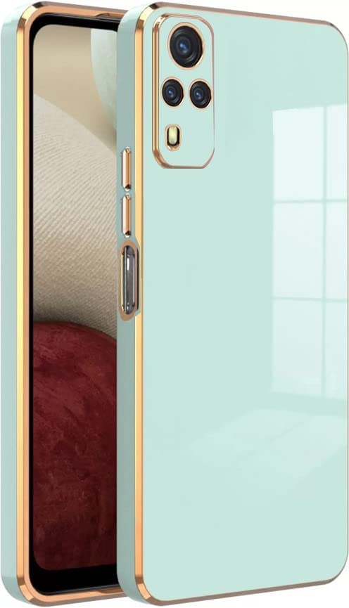 Polycarbonate Exotic Flourish Vivo Y51A Electroplated Chrome 6D Back Case Cover For Mobiles |Camera Protection|Shock Proof|Slim Fit (Green) (B0BWTQXYHK) Amazon Price History, Amazon Price Tracker