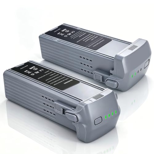 Spicula 2 Pack Air 3Air 3S Intelligent Flight Battery (4241mAh 14.76V) Max Flight time 45 Minutes Replacement Battery for DJI Air 3/3S Drone