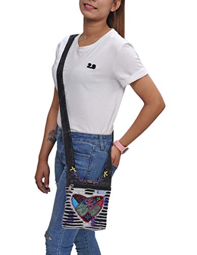Image of ROYAL The Collection Small Hippie Phone Purse Crossbody, Boho Travel Bag