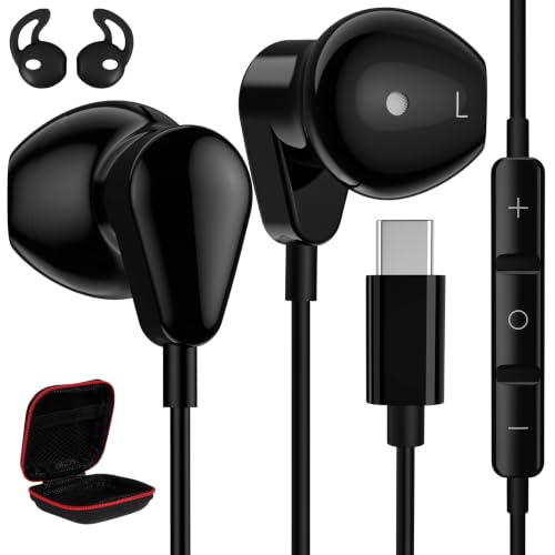 Cuffie USB C con Cavo per Samsung A37 A27 A57