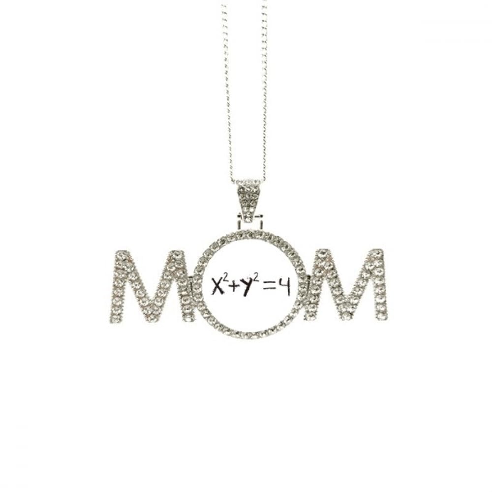 Collier Anniversaire maman équation mathématique amour infini - 4