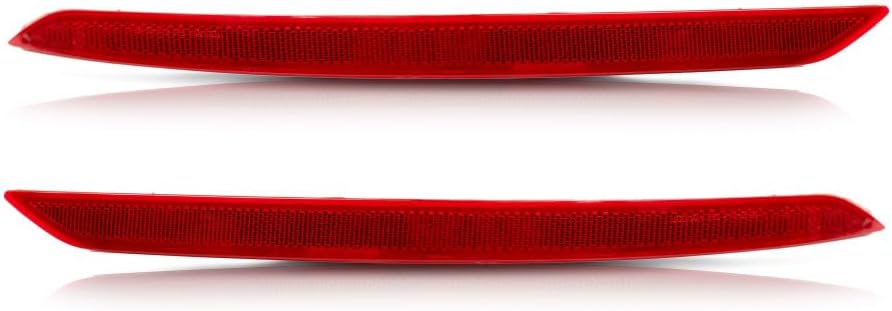 KarParts360 For Hyundai Elantra Rear Reflector Unit 2017 2018 Pair Driver and Passenger Side For HY1184118, HY1185118 | 92405-F2000, 92406-F2000