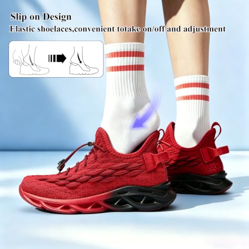 Image of JMFCHI Boys Girls Kids Sneakers Knitted Mesh Running Tennis Athletic Shoes | Breathable,Lightweight,Comfortable,Non-slip,Easy wear,Casual fashion,Indoor outdoor,Gym sport,Daily play,Little /Big Kid