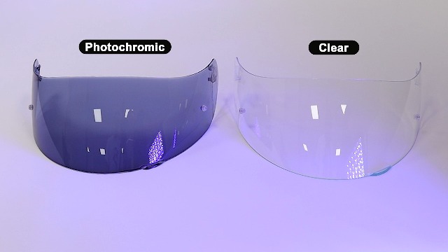 Image of PSLER Photochromic Shatterproof Helmet Visor for K1 K1S K3SV K5 K5S | Impact-Resistant ,UV400 Protection, Motorcycle Tinted Face Shield for K1 K1S K3SV K5 K5S ,Visor Replacement