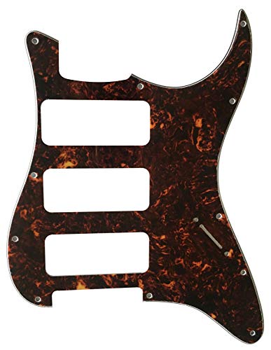 �G���L�M�^�[�s�b�N�K�[�h For Fender Stratocaster Strat P90 3 Pickup Style (4�v���C�u���E���g�[�^�X)