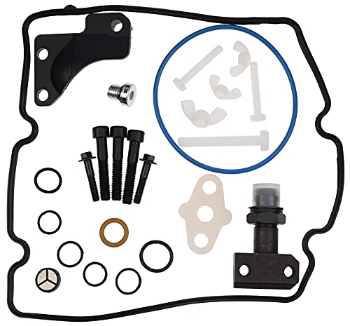 JEENDA Fitting Update Kit 4C3Z9B246F 4C3Z-9B246-F 6.0L STC HPOP Compatible with 2005-2007 Ford F250 F350 F450 F550 6.0L & 2005-2010 Ford E-350 E-450